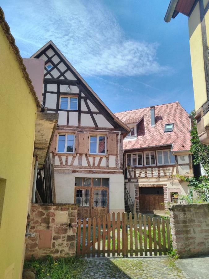 La Grande Terrine - Gites Les Potiers Kaysersberg-Vignoble Exteriör bild